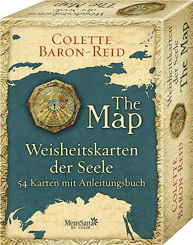 Weisheitskarten der Seele - The Map: 54 Karten mit Anleitungsbuch von Knaur MensSana HC